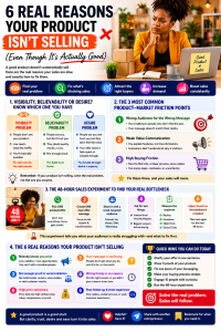 6 Real Reasons Your Product Isn’t Selling Even Though It’s Actually Good 2 6 Real Reasons Your Product Isn’t Selling Even Though It’s Actually Good